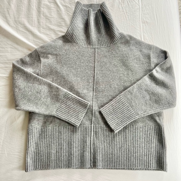 Ing Gray Knit Sweater - Picture 1 of 11